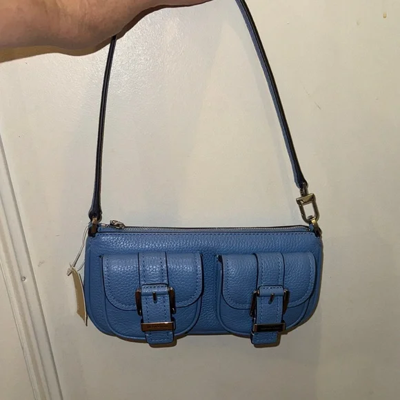 NWT Michael Kors Zoe Small Convertible Pouchette Bag - Picture 5 of 6